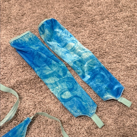 Aqua Tie-Dye festival Set - Picture 4 of 6